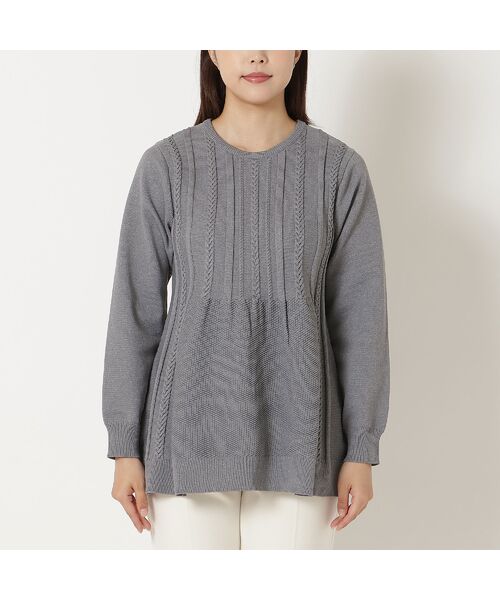 Rose Tiara / ローズティアラ ニット・セーター | ペプラムニットプルオーバー | 詳細8