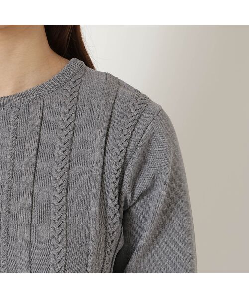 Rose Tiara / ローズティアラ ニット・セーター | ペプラムニットプルオーバー | 詳細12