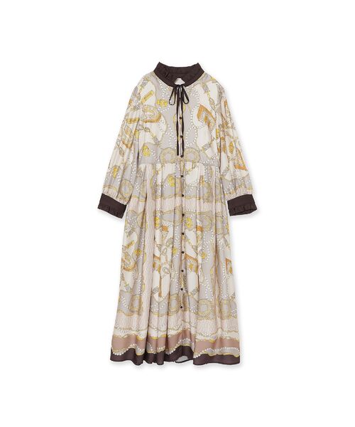 Rose Tiara / ローズティアラ ミニ丈・ひざ丈ワンピース | ジュエリープリントワンピース | 詳細17