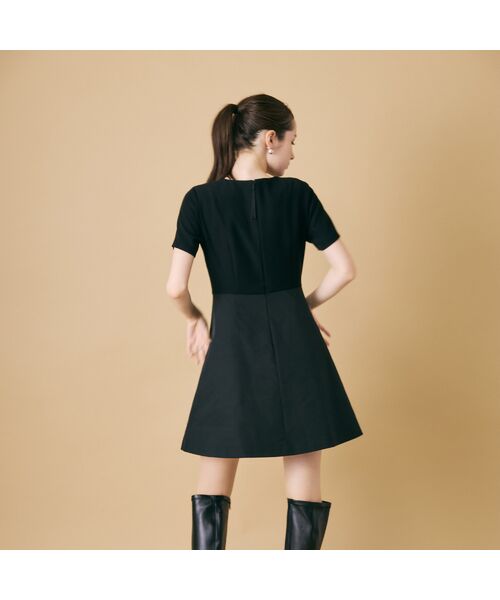 Rose Tiara / ローズティアラ ミニ丈・ひざ丈ワンピース | ビッグリボンワンピース | 詳細4