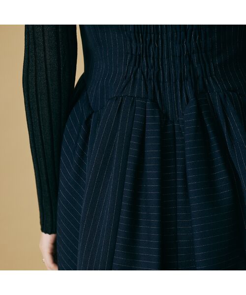 Rose Tiara / ローズティアラ シャツ・ブラウス | ブラカップ風ビスチェ/ ストライプ | 詳細14