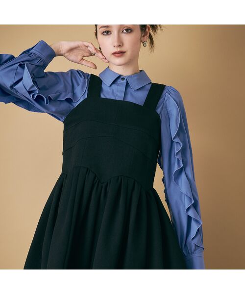 Rose Tiara / ローズティアラ シャツ・ブラウス | ブラカップ風ビスチェ | 詳細4