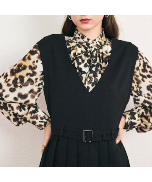 Rose Tiara / ローズティアラ シャツ・ブラウス | ヒョウ柄ブラウス | 詳細2