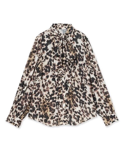 Rose Tiara / ローズティアラ シャツ・ブラウス | ヒョウ柄ブラウス | 詳細7