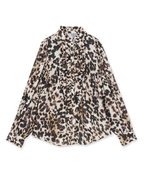Rose Tiara / ローズティアラ シャツ・ブラウス | ヒョウ柄ブラウス | 詳細8