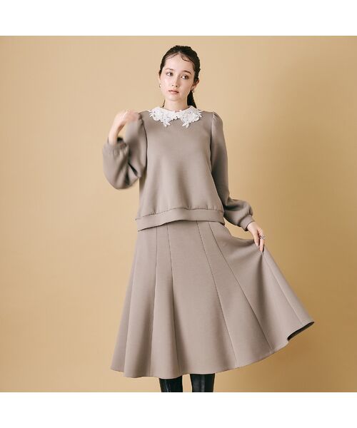 Rose Tiara / ローズティアラ ミニ・ひざ丈スカート | シンプルふんわりスカート | 詳細1