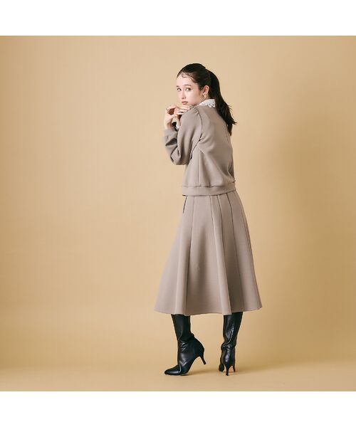 Rose Tiara / ローズティアラ ミニ・ひざ丈スカート | シンプルふんわりスカート | 詳細3