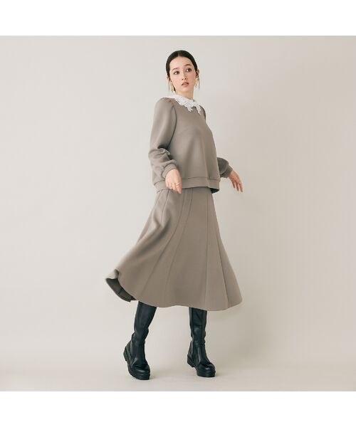 Rose Tiara / ローズティアラ ミニ・ひざ丈スカート | シンプルふんわりスカート | 詳細7