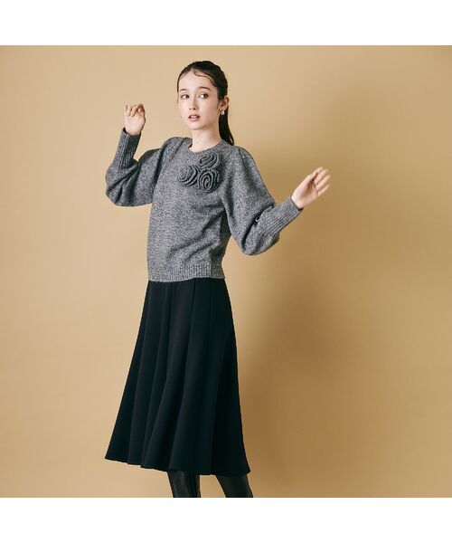 Rose Tiara / ローズティアラ ミニ・ひざ丈スカート | シンプルふんわりスカート | 詳細13