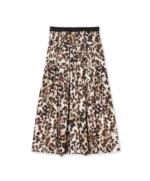 Rose Tiara / ローズティアラ ミニ・ひざ丈スカート | ヒョウ柄ボリュームスカート | 詳細10
