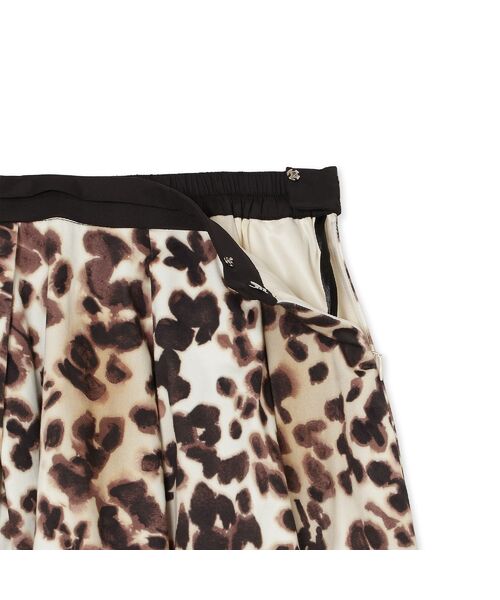 Rose Tiara / ローズティアラ ミニ・ひざ丈スカート | ヒョウ柄ボリュームスカート | 詳細11