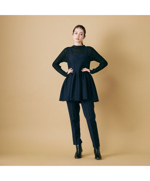 Rose Tiara / ローズティアラ その他パンツ | テーパードパンツ/ストライプ | 詳細4