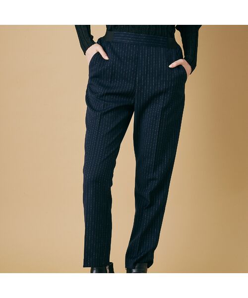 Rose Tiara / ローズティアラ その他パンツ | テーパードパンツ/ストライプ | 詳細6