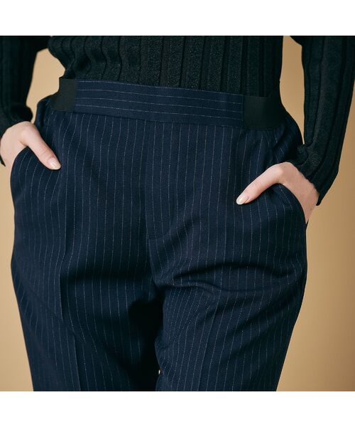 Rose Tiara / ローズティアラ その他パンツ | テーパードパンツ/ストライプ | 詳細8