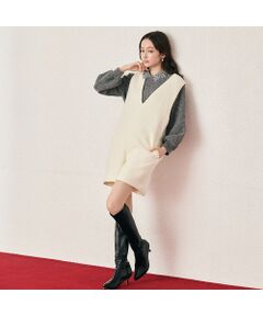 Rose Tiara / ローズティアラ サロペット・オールインワン | ハーフレングスツイードサロペット