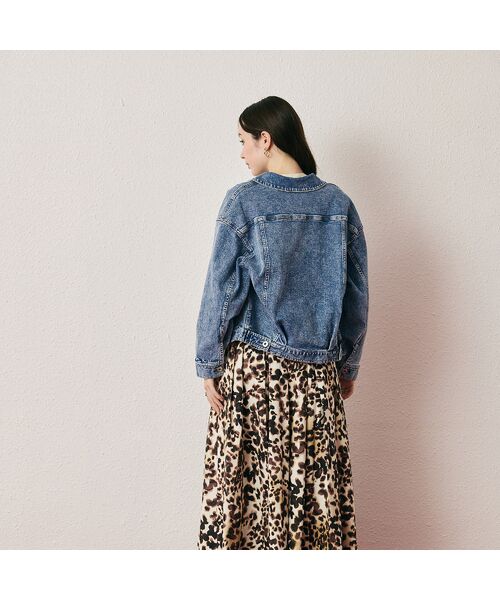 Rose Tiara / ローズティアラ Gジャン・デニムジャケット | オーバーシルエットデニムジャケット | 詳細3