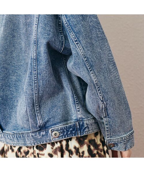 Rose Tiara / ローズティアラ Gジャン・デニムジャケット | オーバーシルエットデニムジャケット | 詳細6