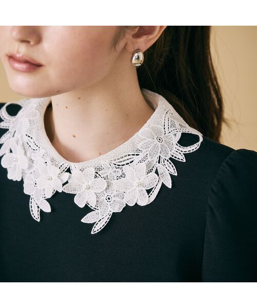 Rose Tiara / ローズティアラ カットソー | フラワーモチーフ付きプルオーバー | 詳細12