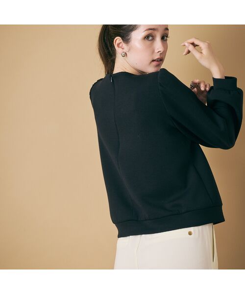 Rose Tiara / ローズティアラ カットソー | フラワーモチーフ付きプルオーバー | 詳細14