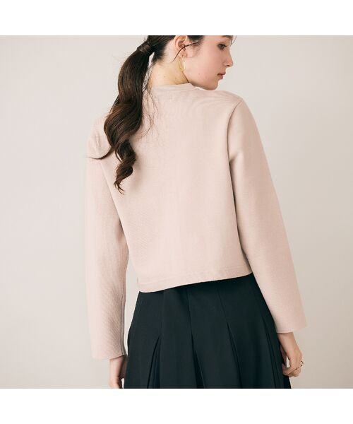 Rose Tiara / ローズティアラ ニット・セーター | ビジュー付きカーディガン | 詳細3