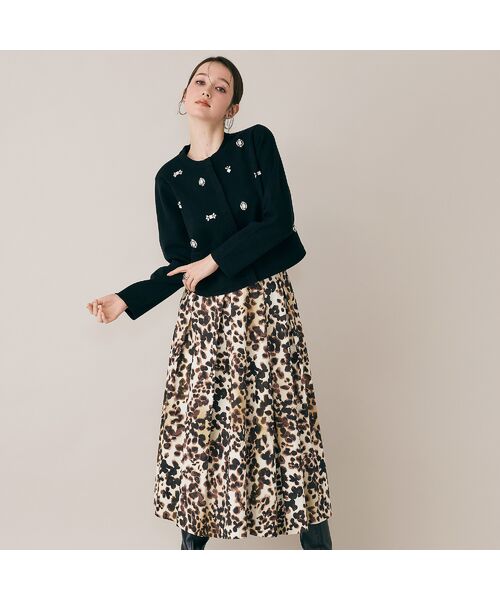 Rose Tiara / ローズティアラ ニット・セーター | ビジュー付きカーディガン | 詳細7