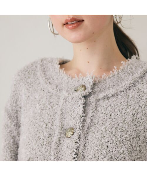 Rose Tiara / ローズティアラ ニット・セーター | ツィーディニットカーディガン | 詳細3