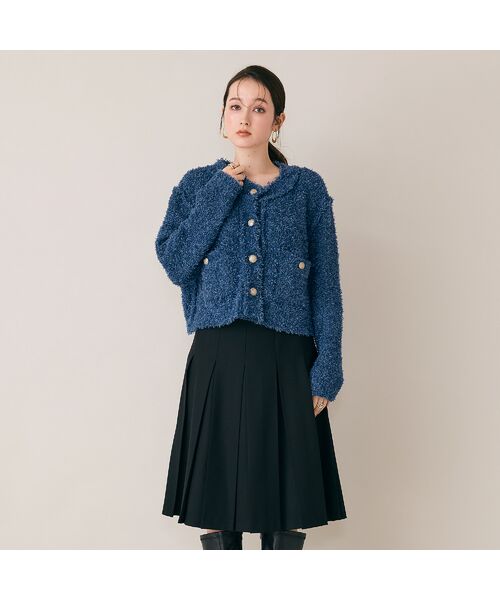 Rose Tiara / ローズティアラ ニット・セーター | ツィーディニットカーディガン | 詳細6