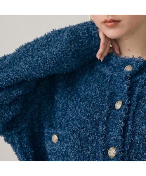 Rose Tiara / ローズティアラ ニット・セーター | ツィーディニットカーディガン | 詳細10