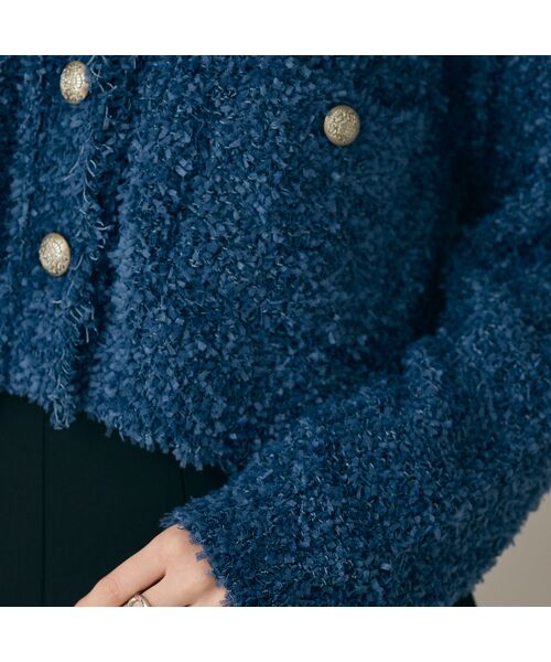 Rose Tiara / ローズティアラ ニット・セーター | ツィーディニットカーディガン | 詳細11