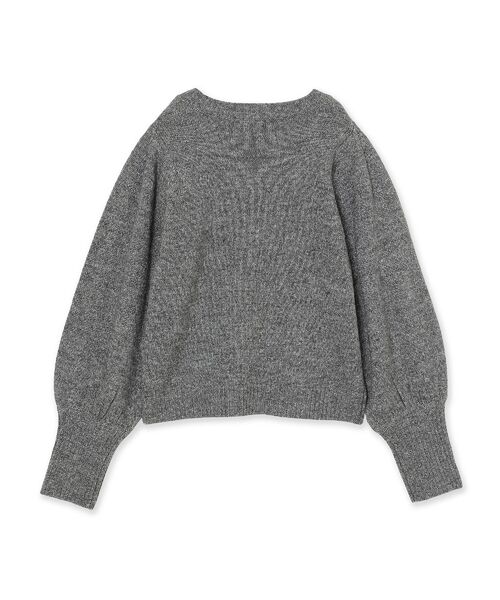 Rose Tiara / ローズティアラ ニット・セーター | フラワーコサージュ付きニットプルオーバー | 詳細14