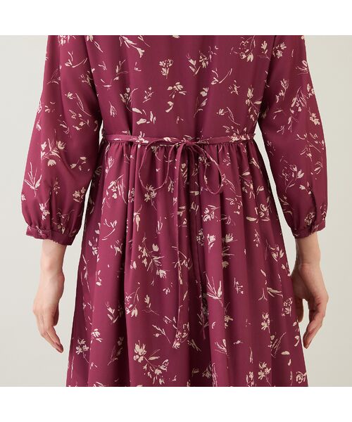 Rose Tiara / ローズティアラ ミニ丈・ひざ丈ワンピース | オリジナルフラワーワンピース | 詳細13