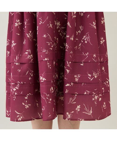 Rose Tiara / ローズティアラ ミニ丈・ひざ丈ワンピース | オリジナルフラワーワンピース | 詳細14