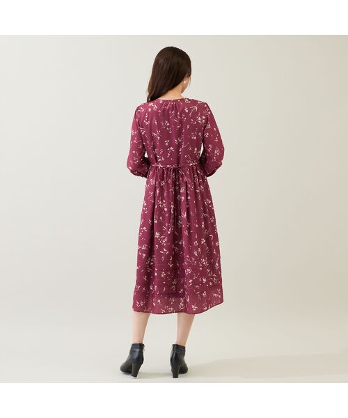 Rose Tiara / ローズティアラ ミニ丈・ひざ丈ワンピース | オリジナルフラワーワンピース | 詳細4