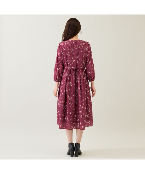 Rose Tiara / ローズティアラ ミニ丈・ひざ丈ワンピース | オリジナルフラワーワンピース | 詳細7