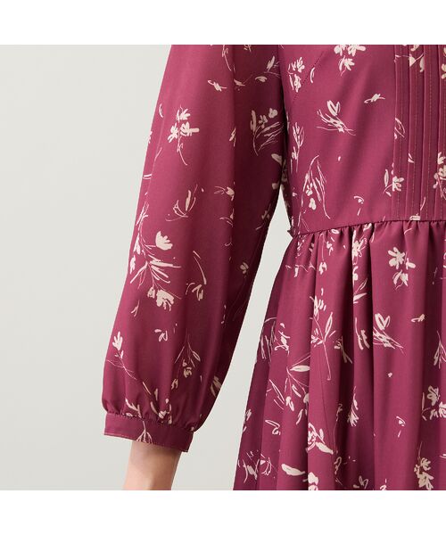 Rose Tiara / ローズティアラ ミニ丈・ひざ丈ワンピース | オリジナルフラワーワンピース | 詳細10