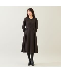 【週末限定価格】 新品未使用タグ付き【ローズティアラ】長袖 ひざ丈ワンピース Rose Tiara / ローズティアラ （レディース） ワンピース