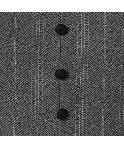 Rose Tiara / ローズティアラ ミニ丈・ひざ丈ワンピース | 【吸湿発熱/毛玉になりにくい】配色切替クラシカルワンピース | 詳細15