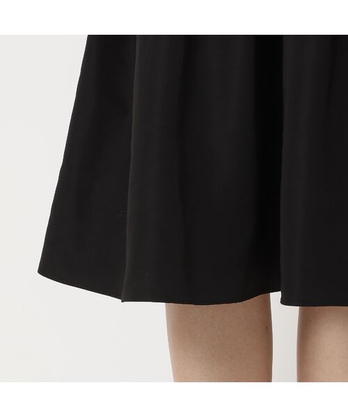 Rose Tiara / ローズティアラ ミニ丈・ひざ丈ワンピース | 【吸湿発熱/保温性】異素材切替ティアードワンピース | 詳細13