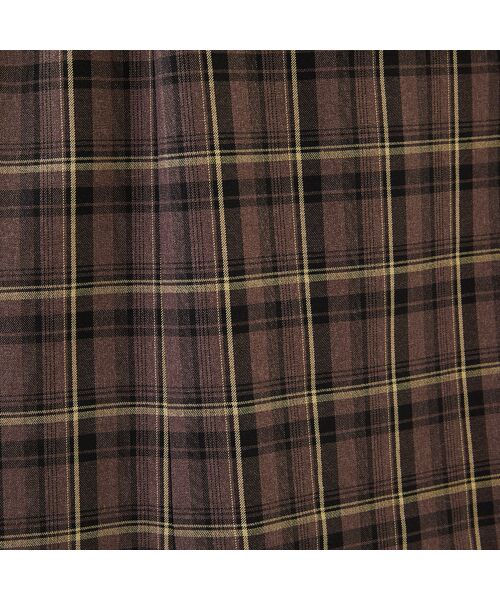 Rose Tiara / ローズティアラ ミニ丈・ひざ丈ワンピース | チェック切替ドッキングワンピース | 詳細20