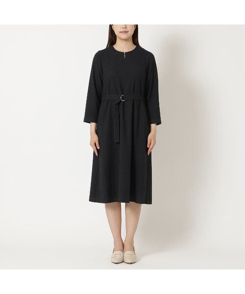 Rose Tiara / ローズティアラ ミニ丈・ひざ丈ワンピース | ライトツイードワンピース | 詳細5