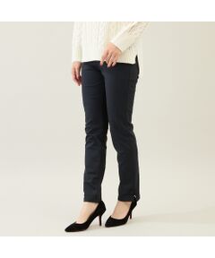 Rose Tiara / ローズティアラ その他パンツ | 【伸縮性◎/ストレッチ発熱】裾リボンレギンスパンツ