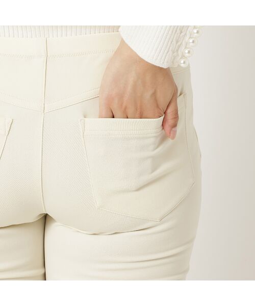 Rose Tiara / ローズティアラ その他パンツ | 【伸縮性◎/ストレッチ発熱】裾リボンレギンスパンツ | 詳細11