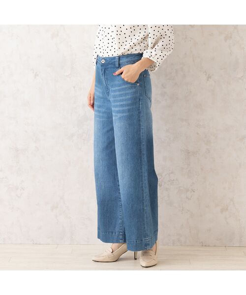 Rose Tiara / ローズティアラ デニムパンツ | 【人気追加】ワイドデニム | 詳細2