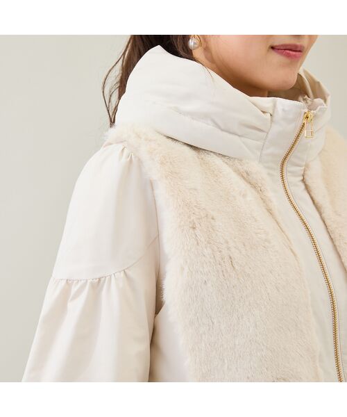 Rose Tiara / ローズティアラ その他アウター | 【3WAY】ダウンベスト付きコート | 詳細14