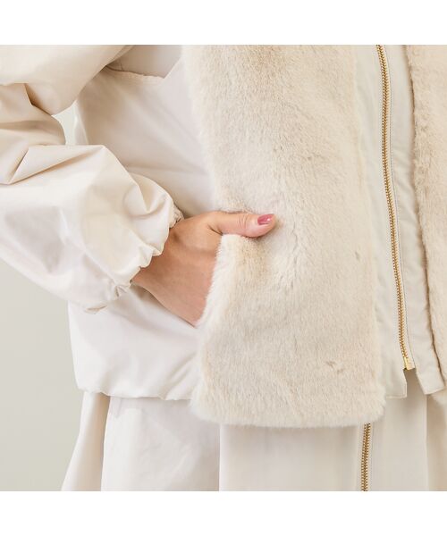 Rose Tiara / ローズティアラ その他アウター | 【3WAY】ダウンベスト付きコート | 詳細15