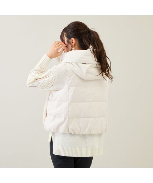 Rose Tiara / ローズティアラ その他アウター | 【3WAY】ダウンベスト付きコート | 詳細6