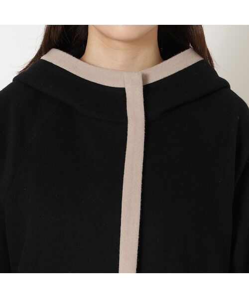 Rose Tiara / ローズティアラ その他アウター | フード付き配色切替えコート | 詳細11