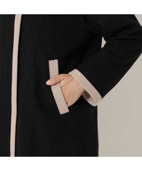 Rose Tiara / ローズティアラ その他アウター | フード付き配色切替えコート | 詳細14