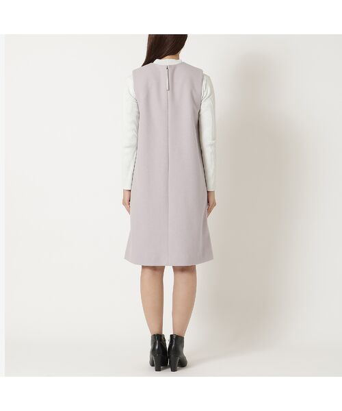 Rose Tiara / ローズティアラ ミニ丈・ひざ丈ワンピース | 【Set】リブニット×ジャンパースカート | 詳細8