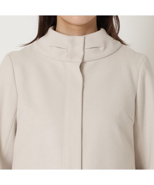 Rose Tiara / ローズティアラ その他アウター | リボンカラードッキングショートコート | 詳細11